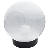 Светильник садово-парковый ШАР 200мм призматик молочный ( 310301 )