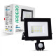 Светодиодный прожектор ARDERO LL-2030ARD 30W 2400Lm 6500K черный IP65 с датчиком (80023)
