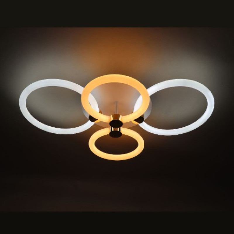 Светодиодный Smart светильник ARDERO AL6134-1ARD 76W 3000K-6500K FELICITY GOLD круг (80072)