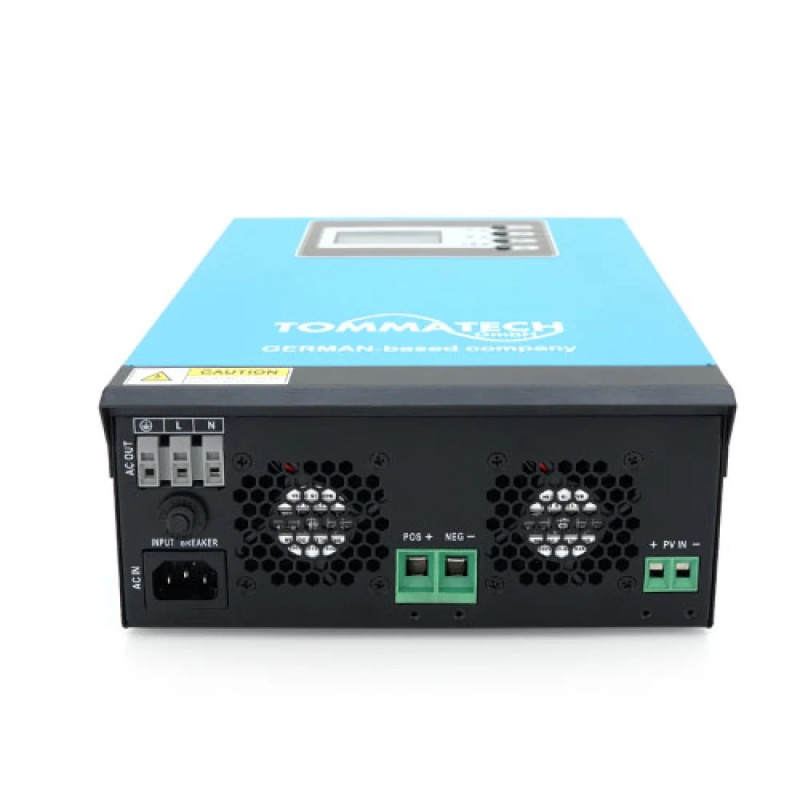 TOMMATECH TT-NEW1K-12 1000W 12V 20/10А Гібридний інвертор однофазний