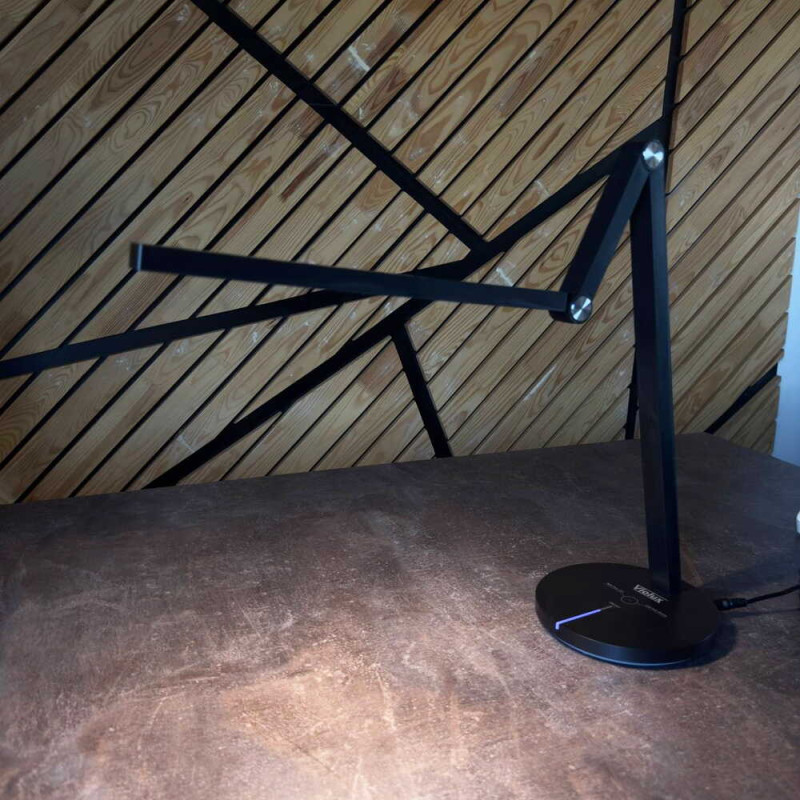 Настольный светильник VIOLUX Parker 8W 500Lm 30-65K черный 530102