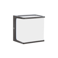 Светильник фасадный Violux CUBE 8W 4200K 600Lm IP65 черный ( 500430 )