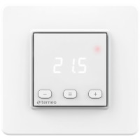Терморегулятор комнатный 5...40*С 16А terneo st белый
