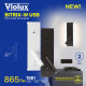 Светильник настенный бра Violux BITRIX-W USB 15W 3000/4200/6000K 865Lm IP20 черный ( 553105 )