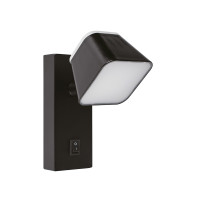 Светильник настенный бра Violux CROCUS-S 8W 4200K 560Lm IP20 черный ( 550111 )