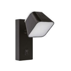 Светильник настенный бра Violux CROCUS-S 8W 4200K 560Lm IP20 черный ( 550111 )