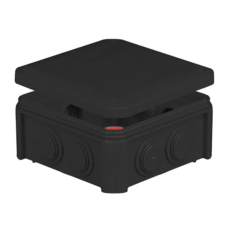 Коробка распределительная PLANK 114х114х57 850°С IB601 IP55 черная Vintage