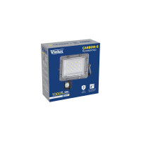 Прожектор LED Violux CARBON-S 10W 5000K 1000lm IP65 з датчиком ( 400202 )