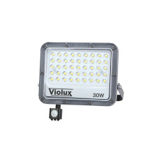 Прожектор LED Violux CARBON-S 30W 5000K 3600lm IP65 с датчиком ( 400222 )