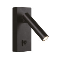 Светильник настенный бра Violux BITRIX-H 3W 4200K 165Lm IP20 черный ( 550107 )