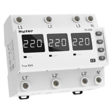 Автоматический переключатель фаз PS-40A M6W DigiTOP на DIN-рейке