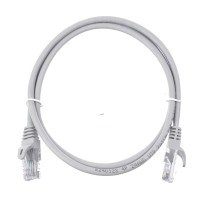 Патч-корд UTP, 1м, кат. 5e, серый Kingda PAUT3100