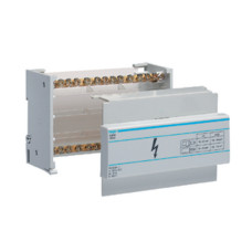 Блок распределительный 2Р 100А на DIN Hager KJ01A