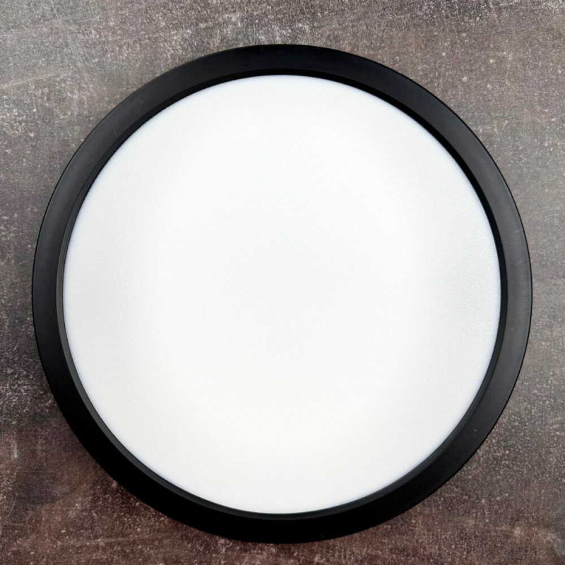 Светильник LED Violux ДББ FRAME-N 24W 5000K IP20 круг черный ( 330391 )