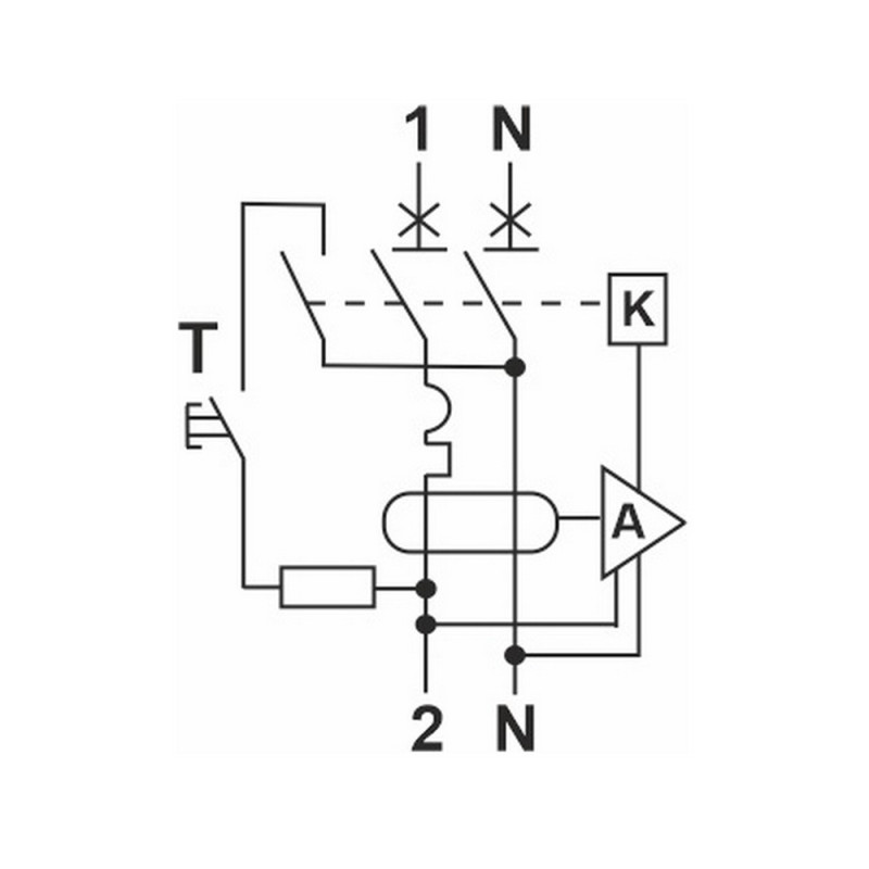 Дифференциальный автомат FAP1-AC 2P C25 30мА Промфактор ( FAP01C25030AC )