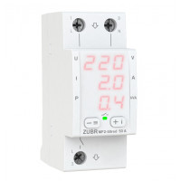 Реле мультифункціональне 1ф 50А  MF2-50 двомодульне ZUBR 4820120221774