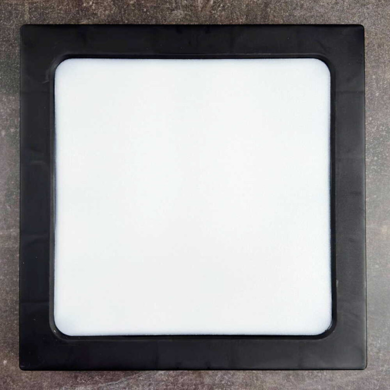 Светильник LED Violux ДББ FRAME-N 18W 5000K IP20 квадратный черный ( 330421 )