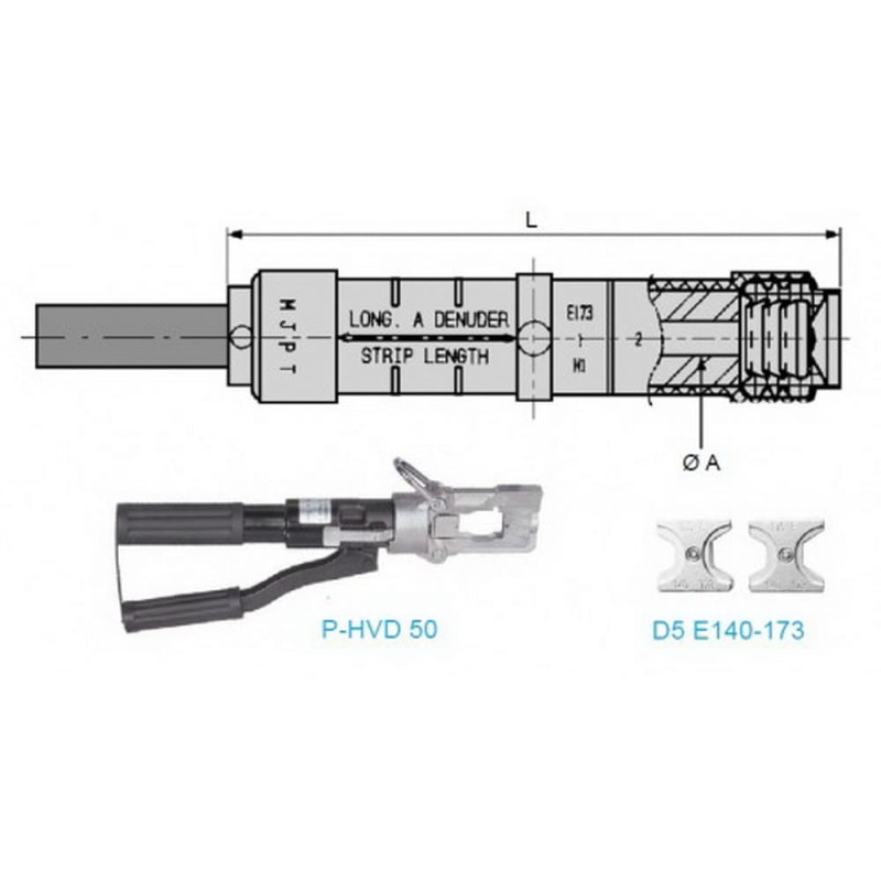Гильза изолированная MJPT-70 Termofit ( ARMA 3641 )