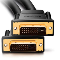 Кабель DVI (24) to DVI (24) 3m, Vention, с ферритом