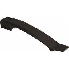 Кабельный зажим под дюбель (саморез) 135 мм, ЧЕРНЫЙ, РA (10 шт) АСКО A0150090143