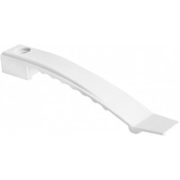 Кабельный зажим под дюбель (саморез) 135 мм, белый, РA (10 шт) АСКО A0150090142