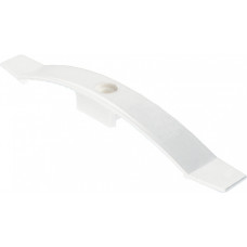 Кабельный зажим под дюбель (саморез) 168 мм, белый, РA (10 шт) АСКО A0150090144