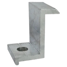 Прижим конечный для крепления солнечных панелей 30 мм.