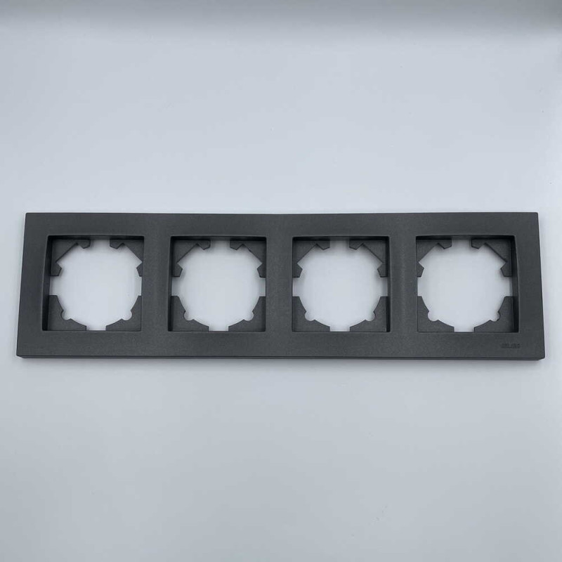 Рамка EL-BI VEGA антрацит матовий 4-на ( 510-016700-228 )