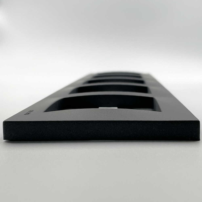 Рамка EL-BI VEGA антрацит матовий 5-на ( 510-016700-250 )