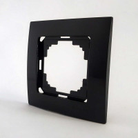 Рамка Nilson Touran черная матовая 1-я ( 24380091 )