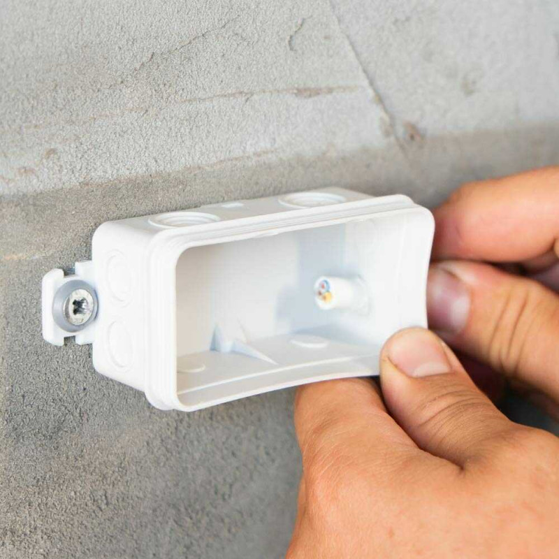 Коробка розподільча СКІМ K45 85х43х39 сіра IP44 ( B1102004 )