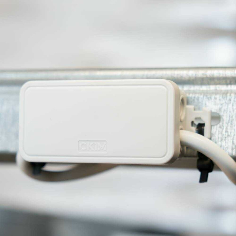 Коробка розподільча СКІМ K45 85х43х39 сіра IP44 ( B1102004 )