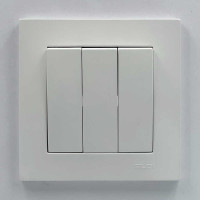 Выключатель EL-BI VEGA белый мат 3-кл ( 510-016200-254 )