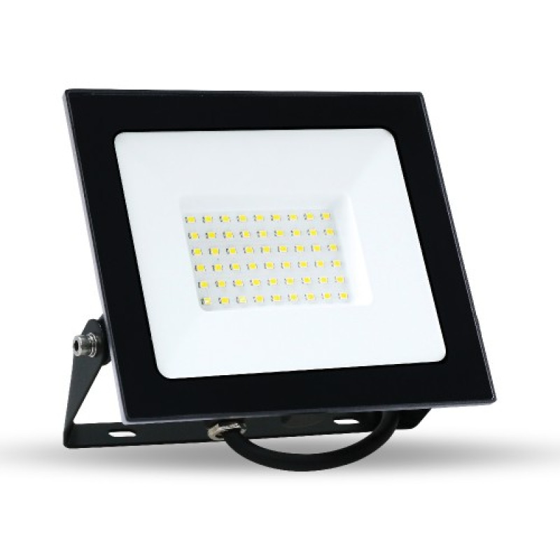 Cвітлодіодний прожектор ARDERO LL-1050ARD 50W 4500Lm 6500K чорний IP65 (80018)