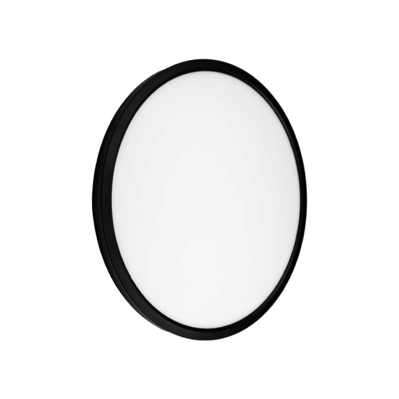 Накладной светильник LED MILLENNIUM 38W 5000K круг черный Violux 351238