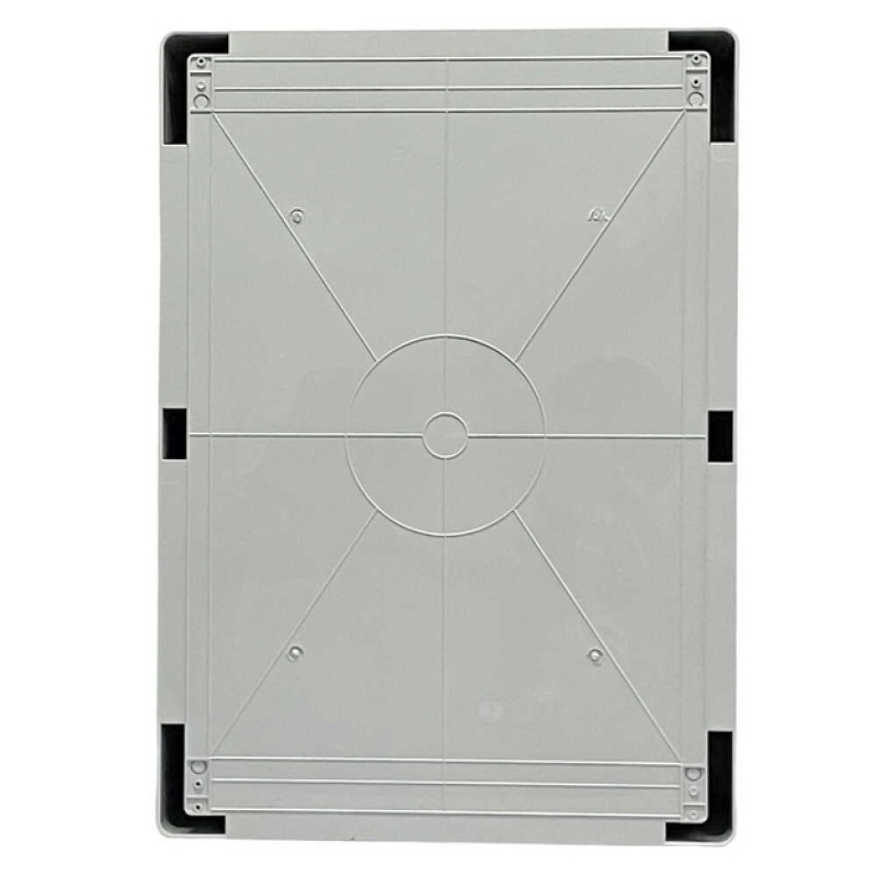 Бокс монтажный пластиковый СКИМ 700х500х250 с панелью IP65 прозрачная дверка ( С0702009 )