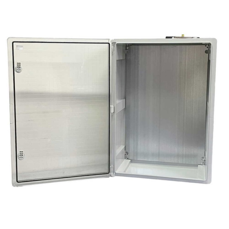 Бокс монтажный пластиковый СКИМ 700х500х250 с панелью IP65 прозрачная дверка ( С0702009 )