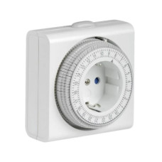 Таймер в розетку 3,6 кВт механический суточный РТМ-3 UEC (ERT-21-1-16-S-15-0-20-U)