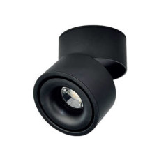 Світильник накладний поворот. LED 15W 4200K 1200Lm 100-265V d-100мм h-100мм ЧОРНИЙ кругл./1/30 016-073-0015-020