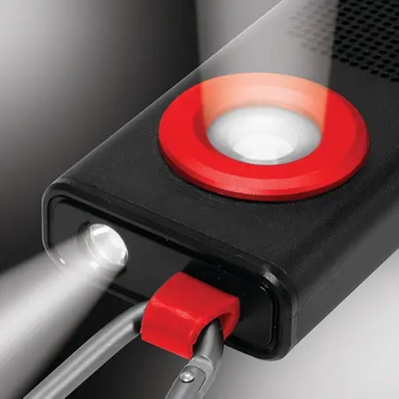 Ліхтар світлодіодний акумул. YATO Li-Po 3.7 В, 2000 mАГод, 500 Lm, динамік 3W Bluetooth YT-08557