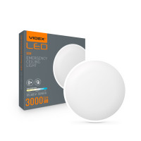 LED Светильник аварийный накладной с датчиком движения VIDEX 30W 2700-6500K 220V (VL-CLR-EM300-2)