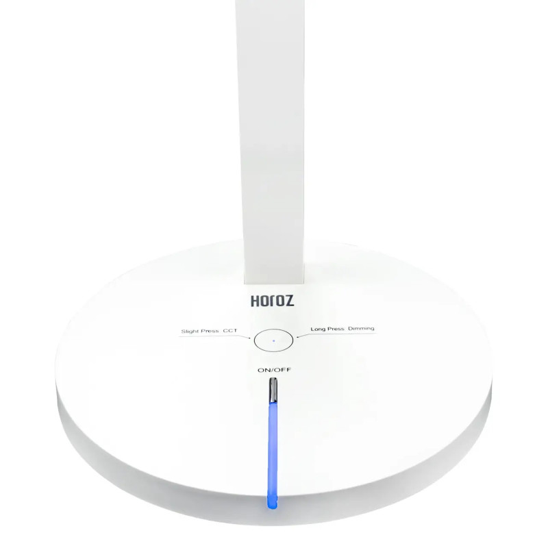 Настольная лампа светодиодная 8W 3000-6000K 480Lm 100-240V белая ADEL (049-031-0008-010) Horoz