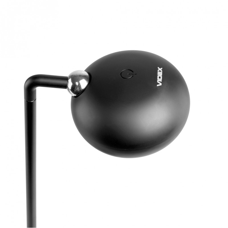 Светодиодная настольная лампа с аккумулятором VIDEX VLE-TF18B 3W 3000-5500K Черная (VLE-TF18B)