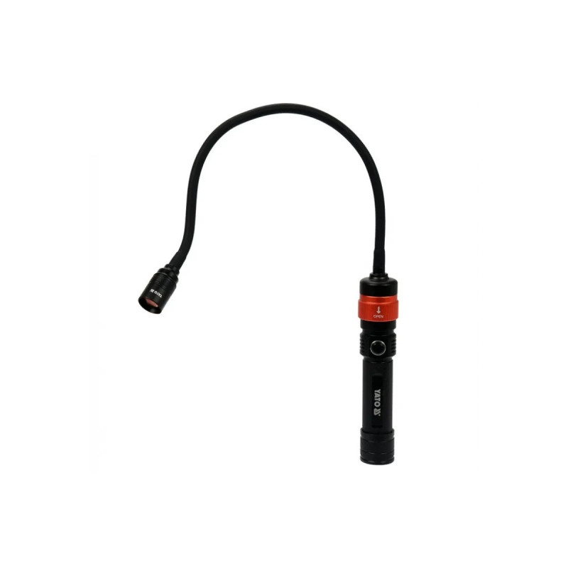 Фонарь с доспехами 3 в 1 YATO для ремонтных работ с зарядным устройством, в футляре (YT-08521)