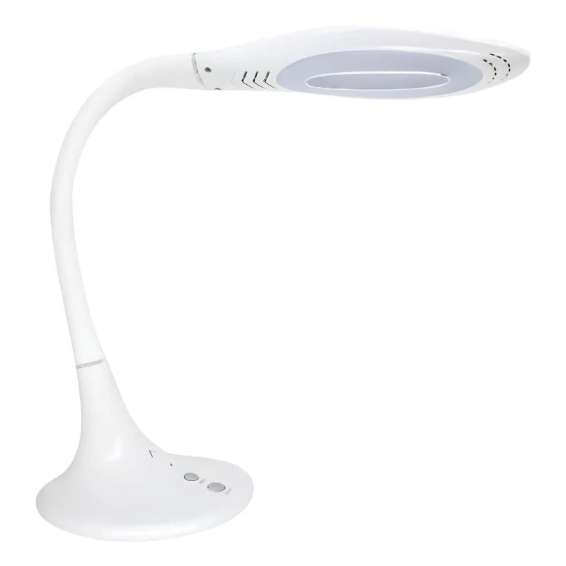 Настільна лампа світлодіодна 10W 3000-6000K 500Lm 100-240V біла ASYA (049-017-0010-010) Horoz