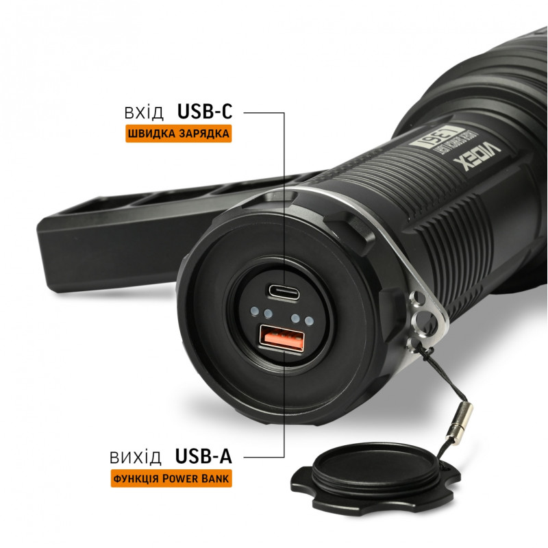 Зенитно-поисковый лазерный переносной фонарь VIDEX (VLF-L361)