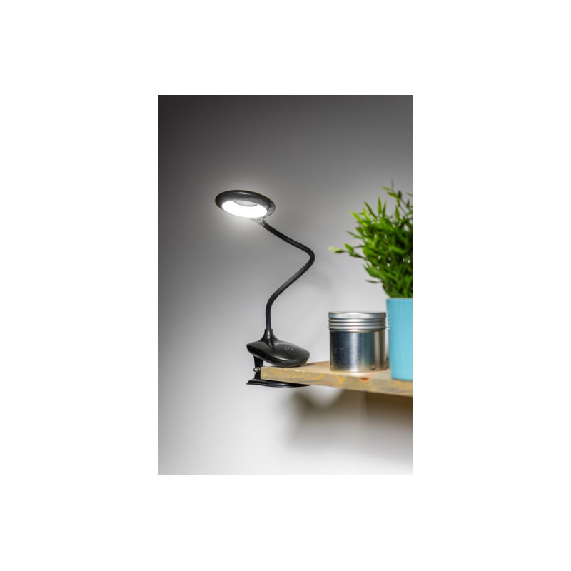 Лампа светодиодная настольная RINGO 4W 200lm.DC5V 1A 3000K-6000K 3-CCT аккумулятор 1200 mAh GTV LB-RIN4W-10-DEC