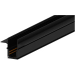 Шинопровід для низковольтних трекових світильників Feron CABM1001 чорний вбудований 2м 41965