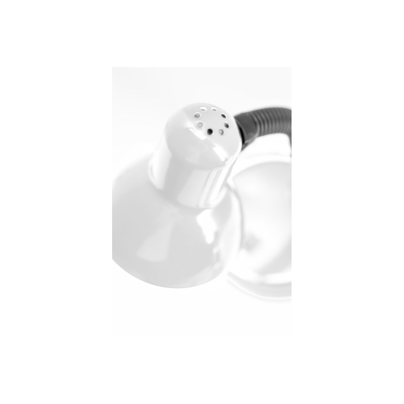 Лампа настольная RIO 1хE27 белая GTV LB-RIOE27-10