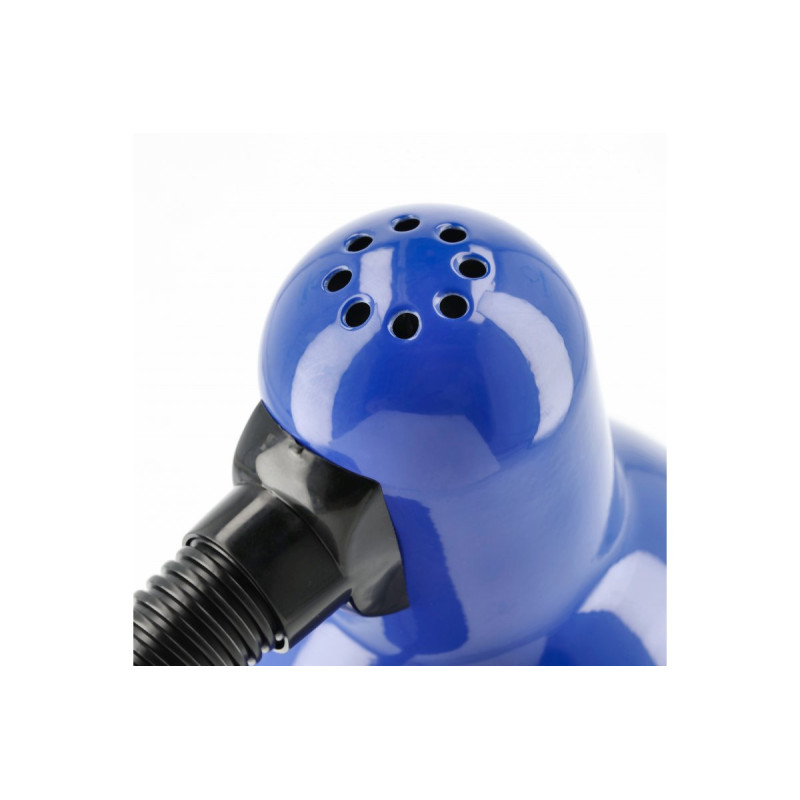 Лампа настольная RIO 1хE27 голубая GTV LB-RIOE27-40